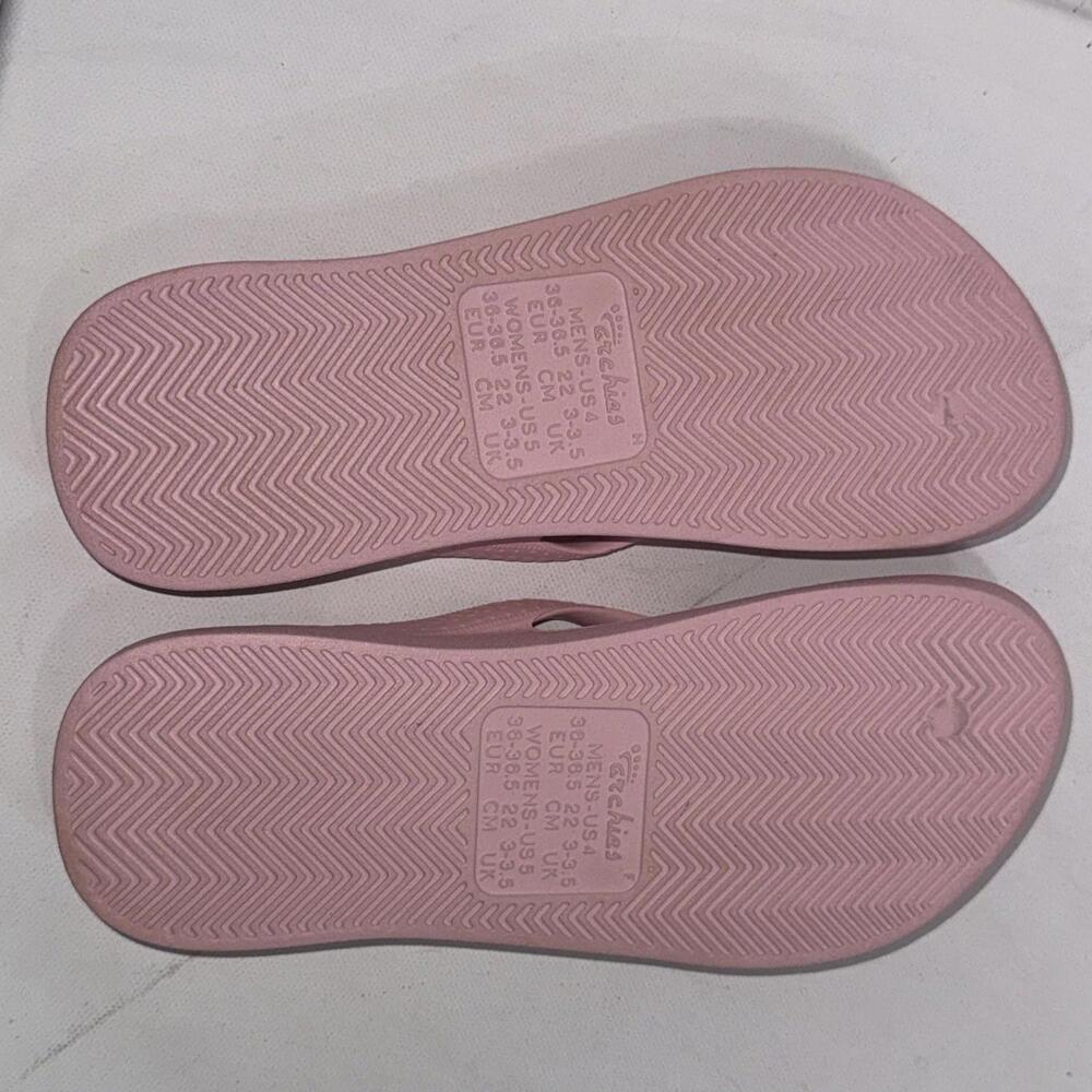 Archies Thongs Light Pink Outdoor Waterproof Flip Flops for Men & Women Size 4/5 - Picture 7 of 9